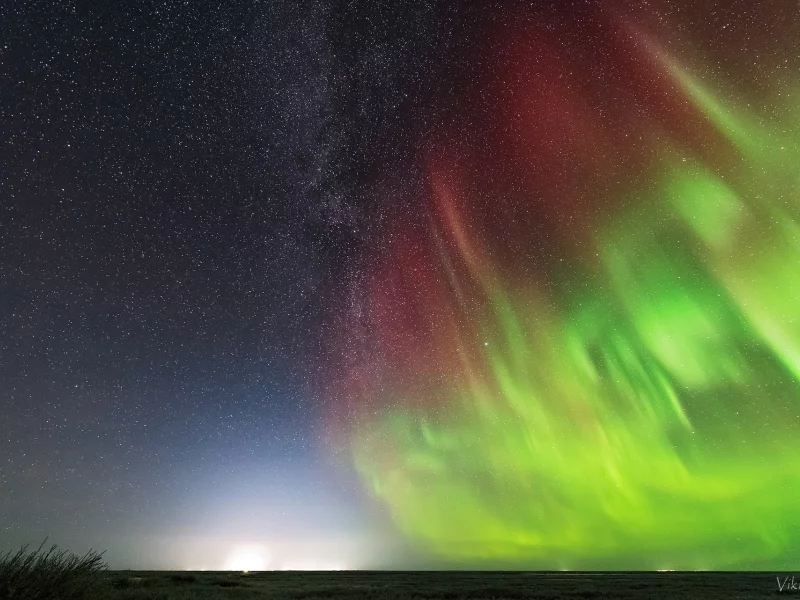 night, northern ights