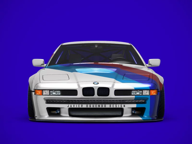 car, sedan, bmw