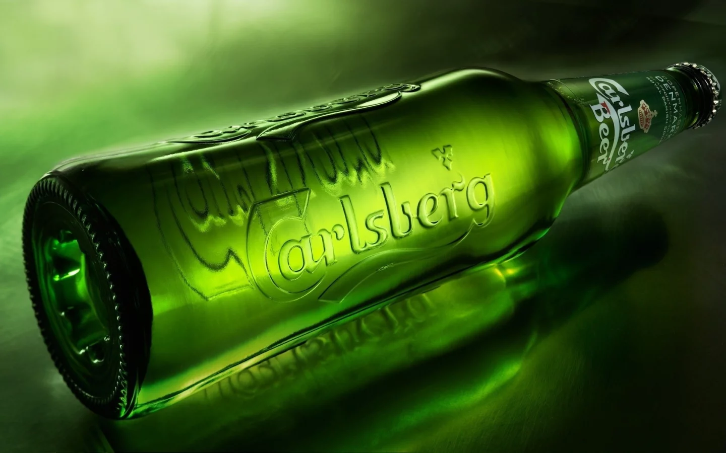 beer, bottle, carlsberg