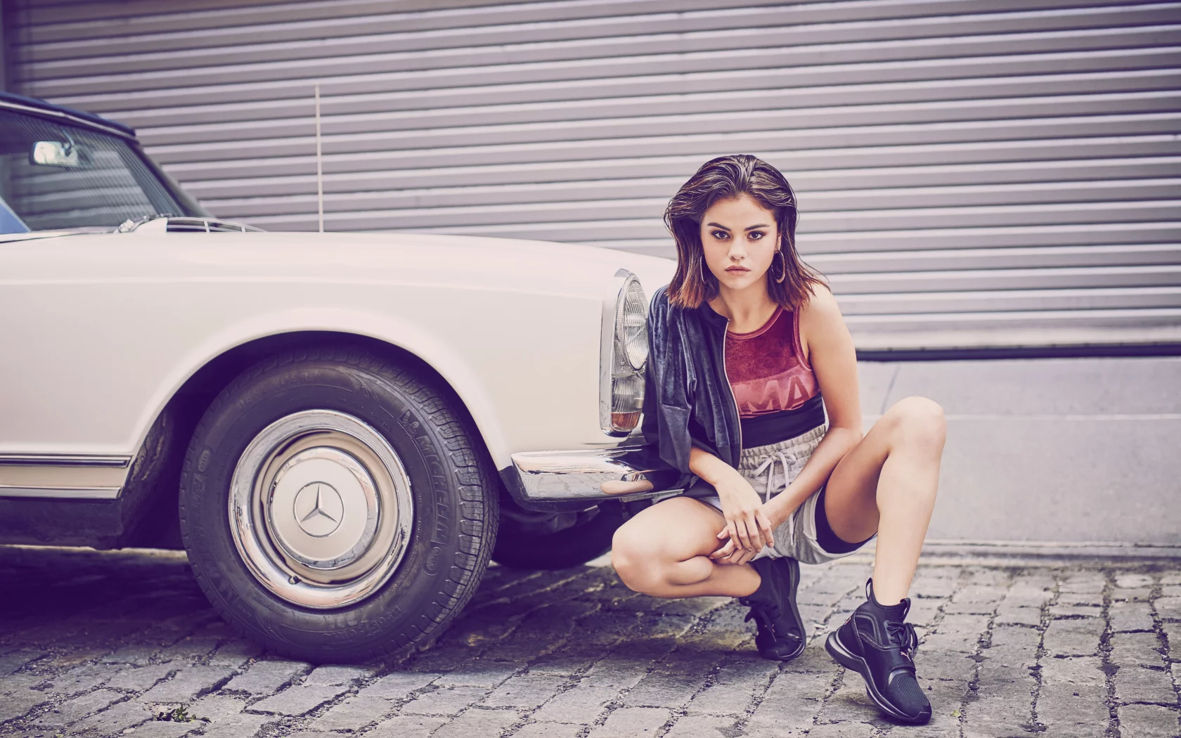 girl, sweetheart, singer, selena gomez, shorts, boots, car