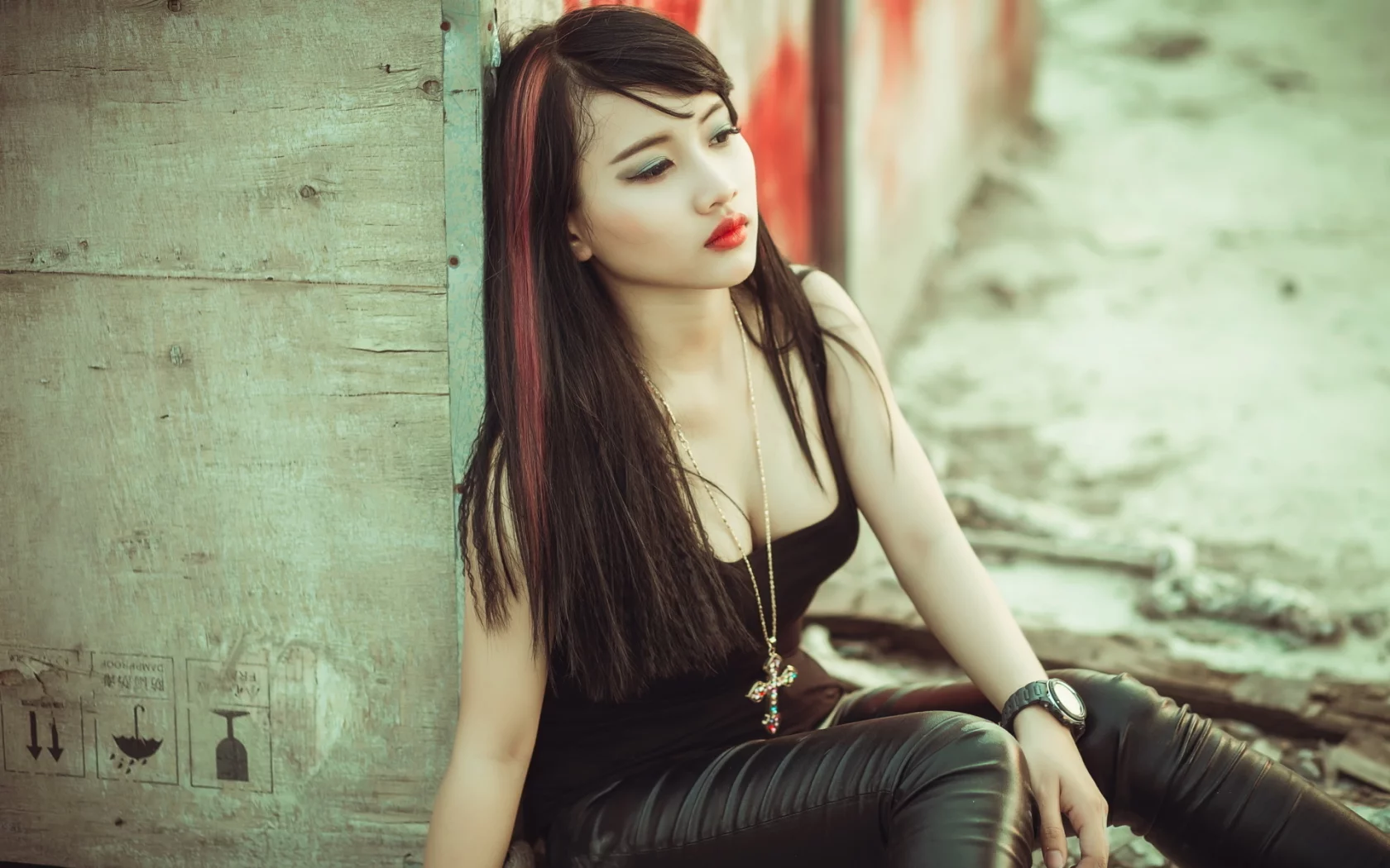 girl, beautiful, asian