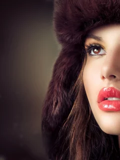girl, beautiful, hat