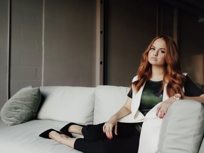 debby ryan, photo, redhead