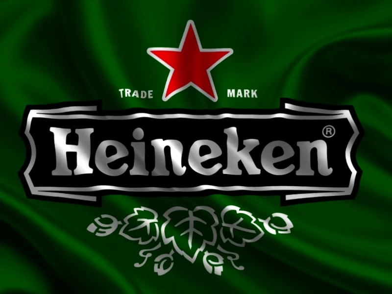 beer, text, font, green, heineken