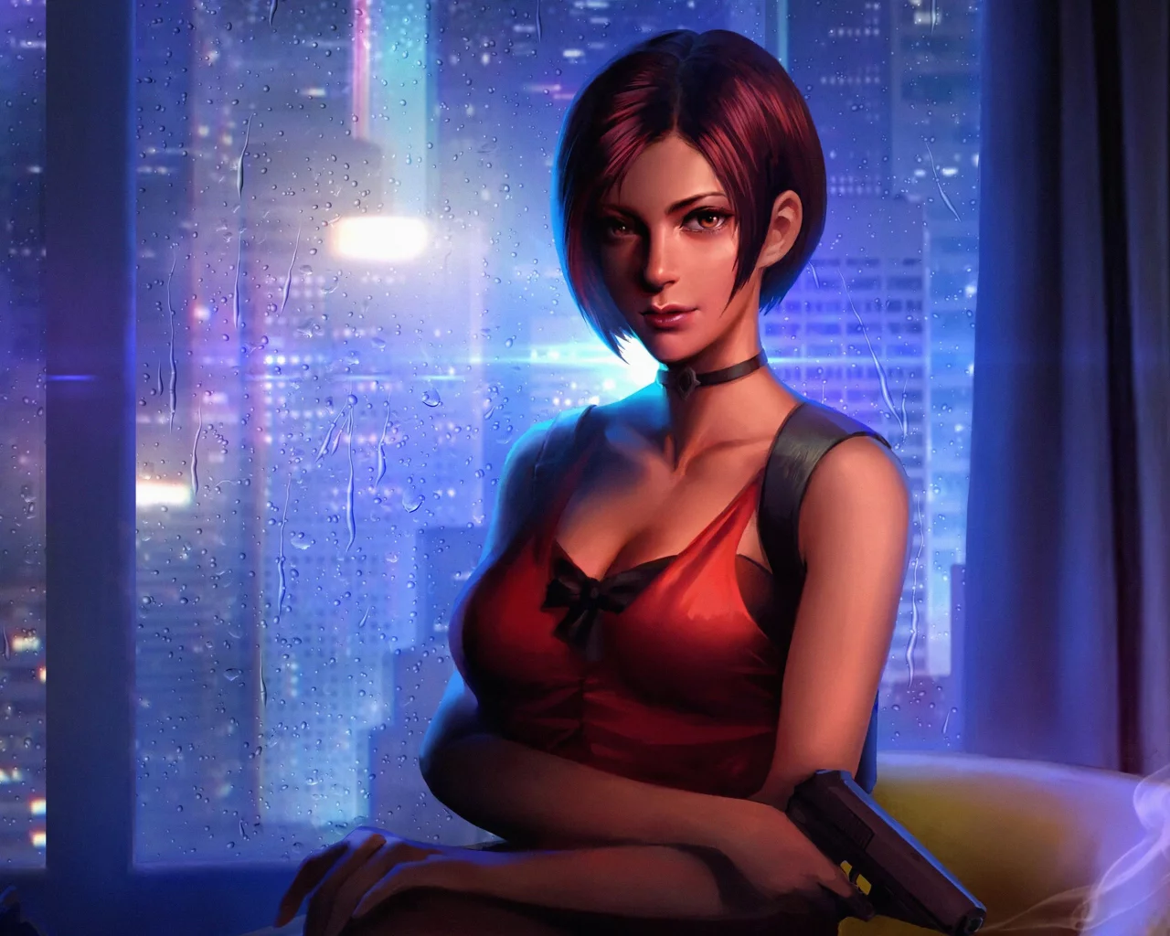 ада вонг, resident evil, девушки