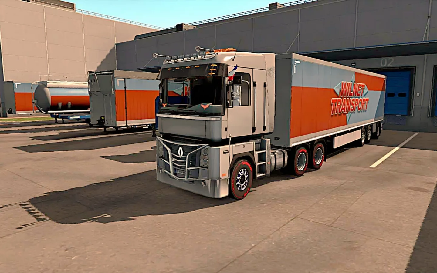igra, ets 2, renault magnum, pricep