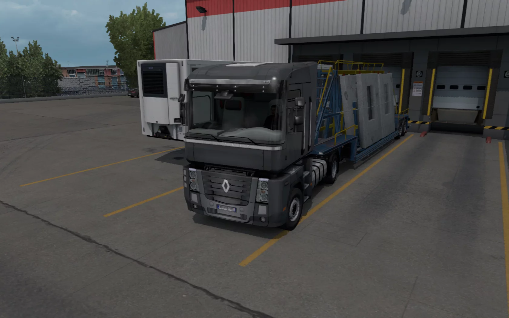 renault magnum, ets 2, igra, windows 7, pricep