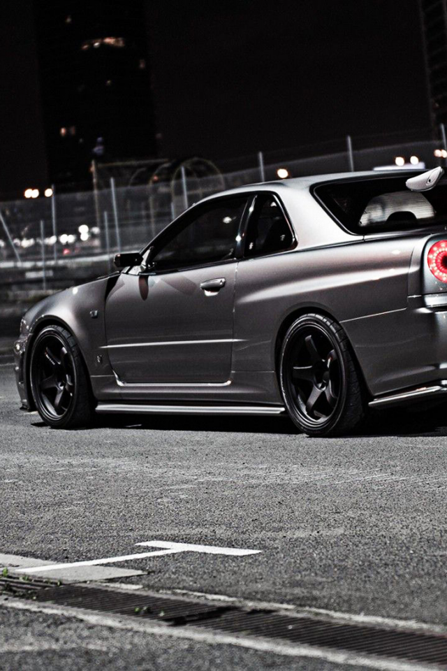 Nissan Skyline r34 обои на телефон