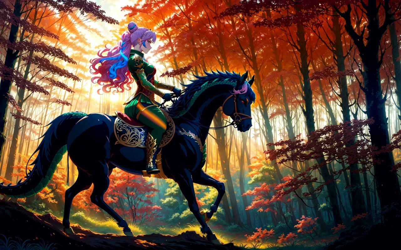 Всадница