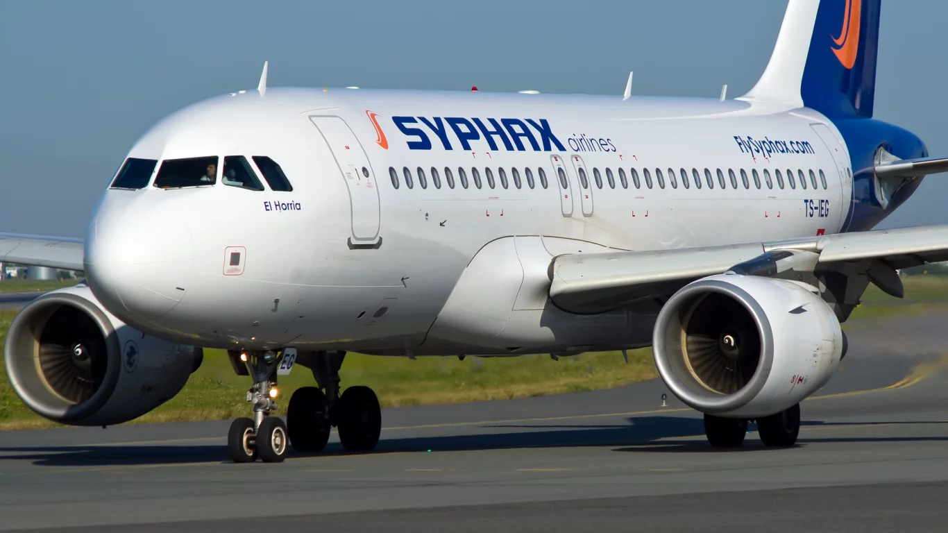 Airbus A319 aircraft airline Syphax Airlines