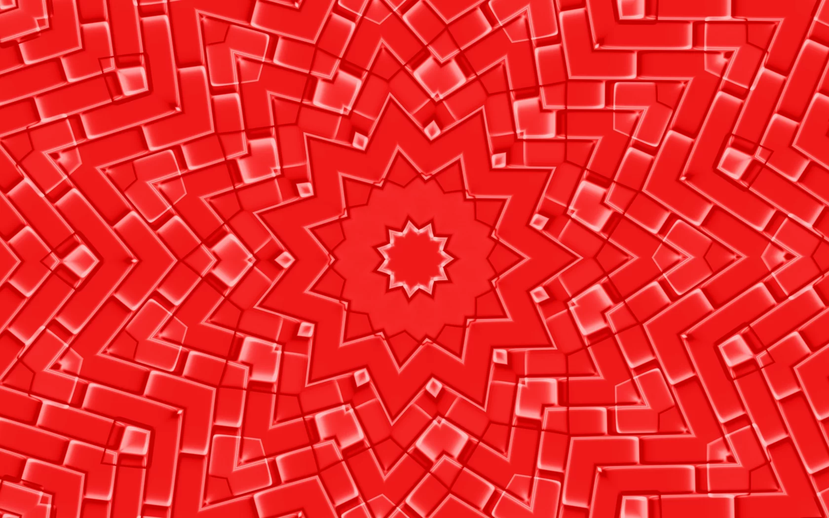Abstract illustration with red stars