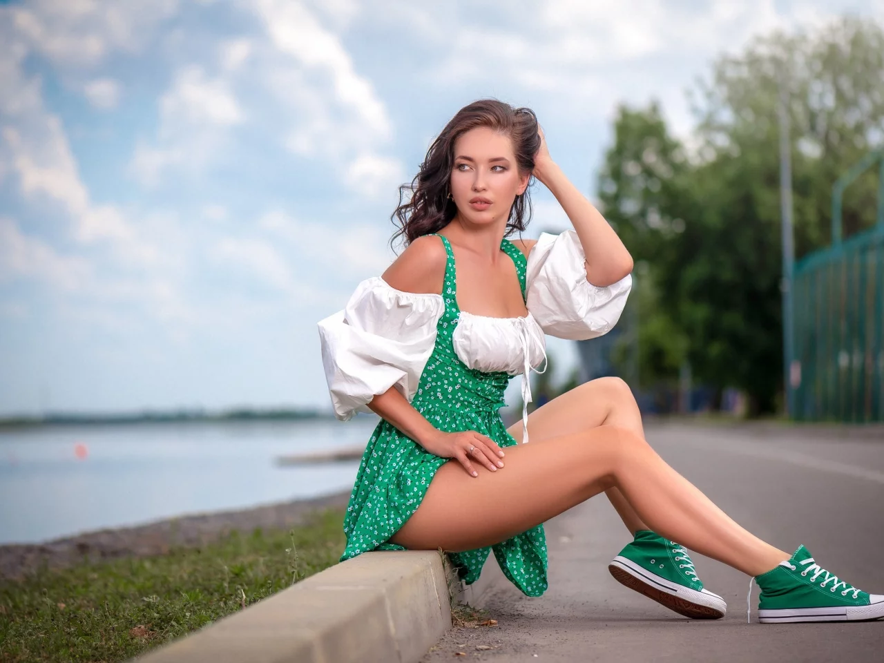 девушка