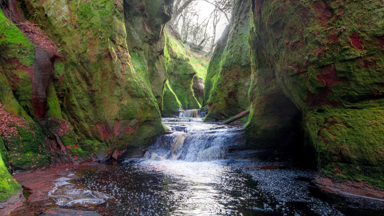 The Devils Pulpit, Scotland, Just outside of Glasgow
