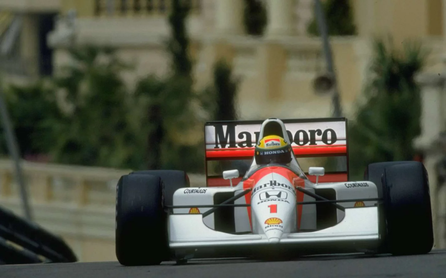 McLaren Honda MP4-7 1992. Monaco