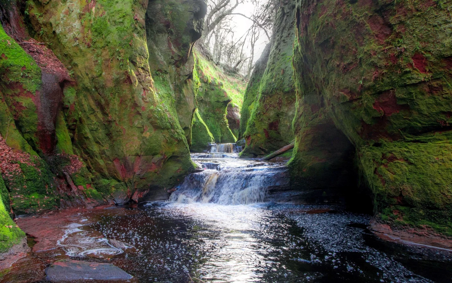 The Devils Pulpit, Scotland, Just outside of Glasgow