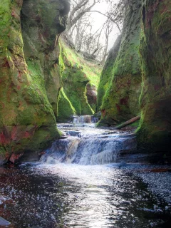 The Devils Pulpit, Scotland, Just outside of Glasgow