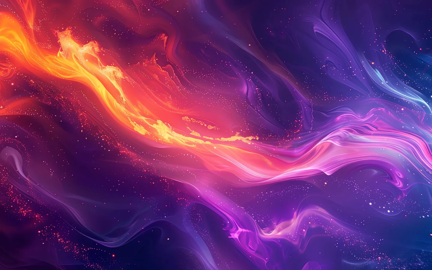 Абстрактный красочный рисунок