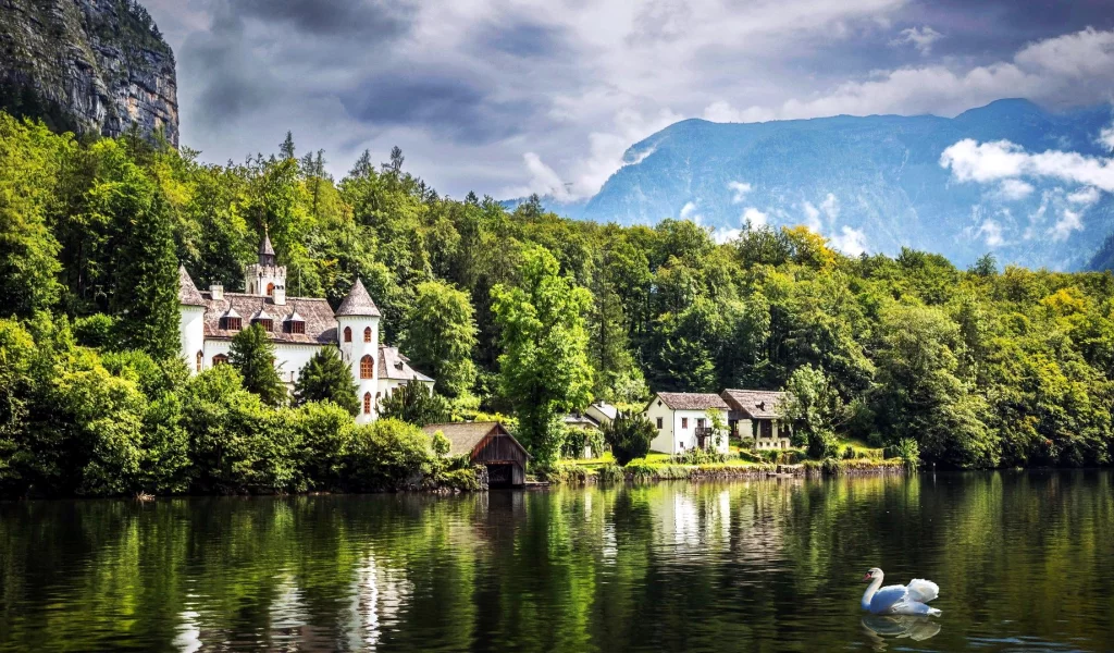 Grub Castle, Lake Hallstatt, Austria