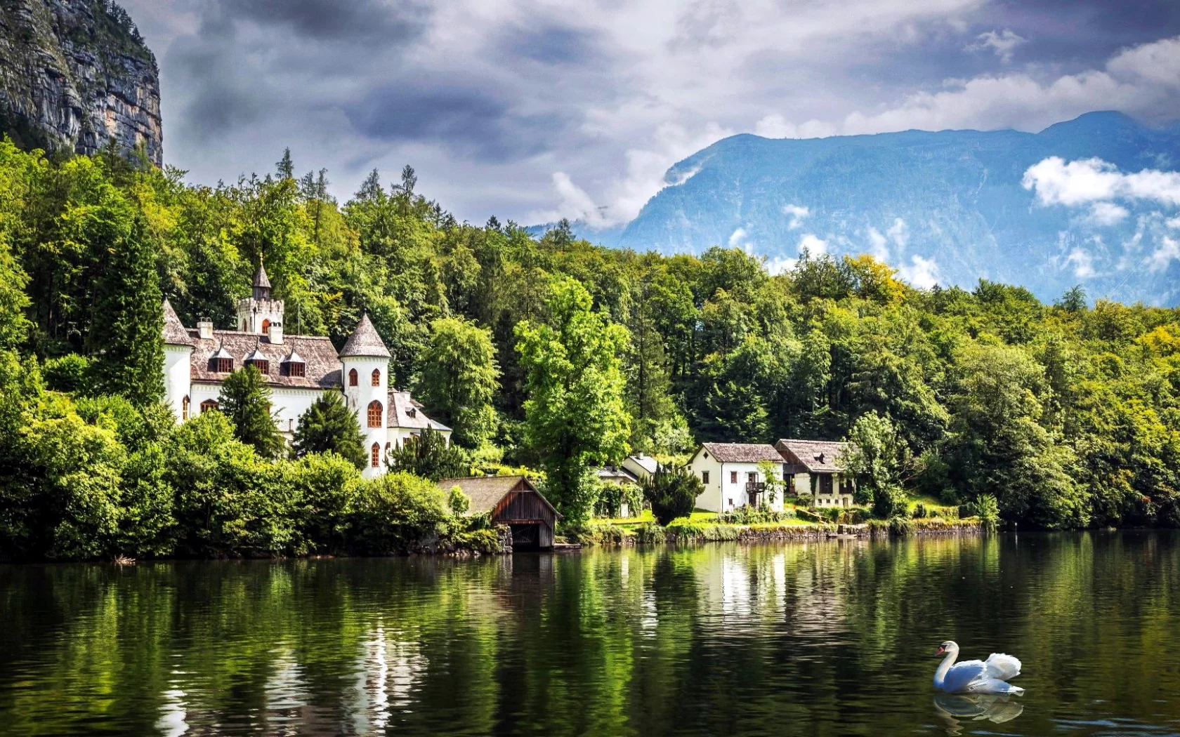 Grub Castle, Lake Hallstatt, Austria