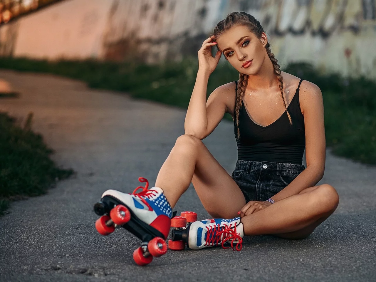 девушка